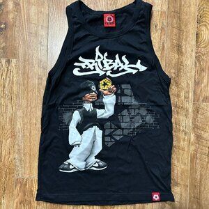 Y2K Tribal Sleeveless Shirt